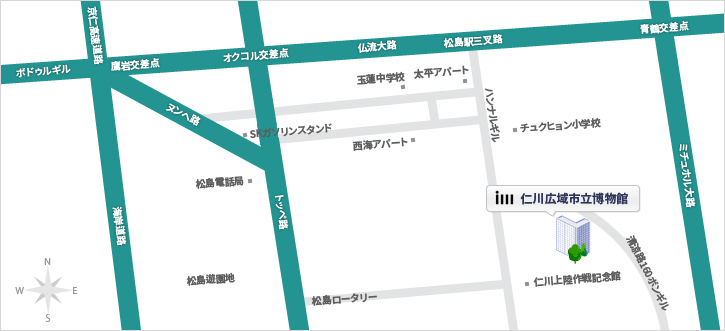 住所：仁川市延寿区清涼大路160ボンギル26(玉蓮洞)