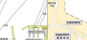 인천 마리나 항만 계획평면도 